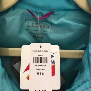 L.L. Bean Jackets & Coats - L.L.Bean Girls’ Puff-n-Stuff Vest L.L. Bean Jackets & Coats - L.L.Bean Girls’ Puff-n-Stuff Vest